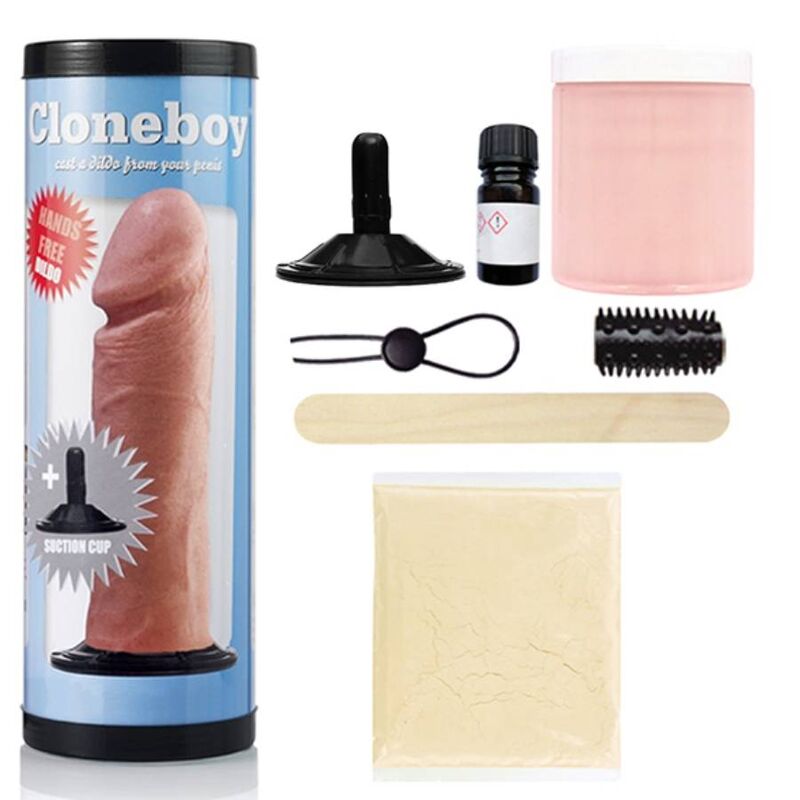 CLONEBOY - DILDO & SUCTION CAP ROSA CLONEBOY