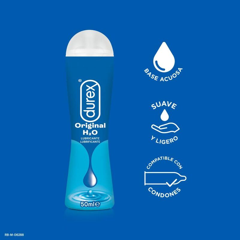 DUREX - LUBRICANTE DUREX PLAY NATURAL H2O 50 ML DUREX LUBES