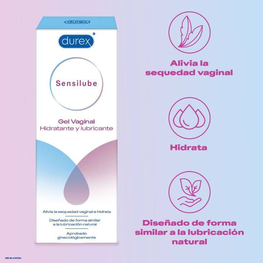 DUREX - SENSILUBE GEL HIDRATANTE Y LUBRICANTE 40 ML DUREX LUBES