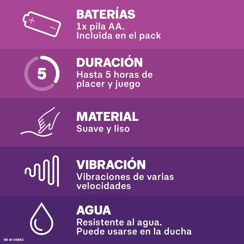 DUREX - VIBRADOR INTENSE ORGASMIC PURE FANTASY DUREX TOYS