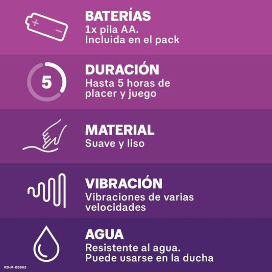 DUREX - VIBRADOR INTENSE ORGASMIC PURE FANTASY DUREX TOYS