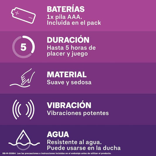 DUREX - INTENSE ORGASMIC PURE PLEASURE BALA VIBRADORA DUREX TOYS
