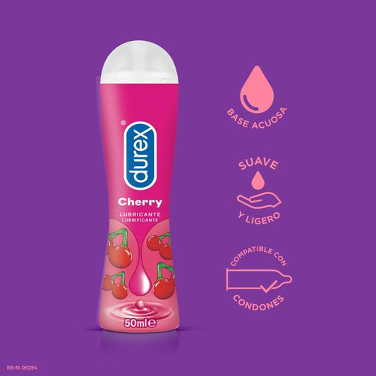 DUREX - LUBRICANTE PLAY CEREZA 50ML DUREX LUBES