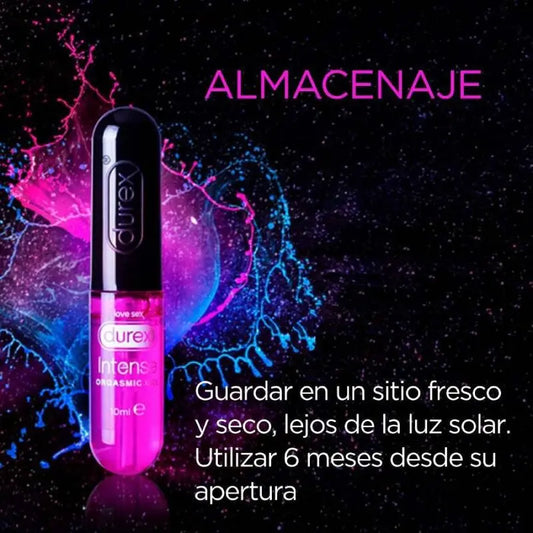 DUREX - GEL LUBRICANTE INTENSE ORGASMIC 10ML DUREX LUBES