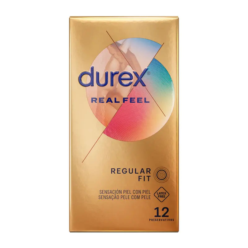 DUREX - REAL FEEL 12 UNIDADES DUREX CONDOMS