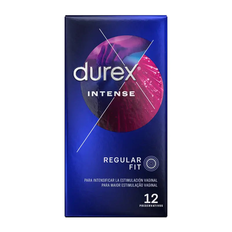 DUREX - INTENSE ORGASMIC 12 UNIDADES DUREX CONDOMS