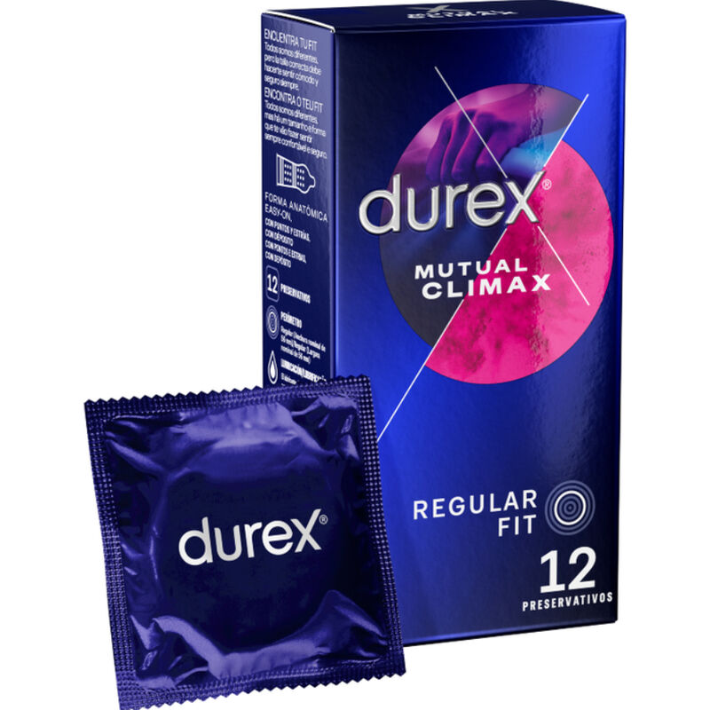 DUREX - CLIMAX MUTUO 12 UNIDADES DUREX CONDOMS