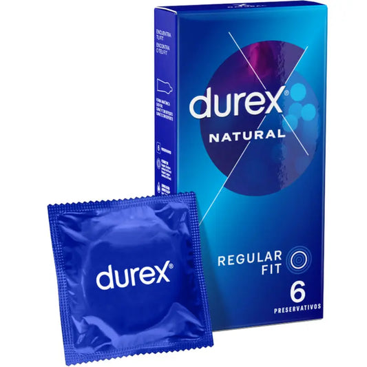 DUREX - NATURAL CLASSIC 6 UNIDADES DUREX CONDOMS
