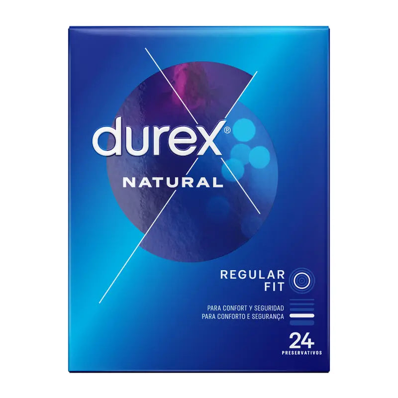 DUREX - NATURAL PLUS 24 UNIDADES DUREX CONDOMS