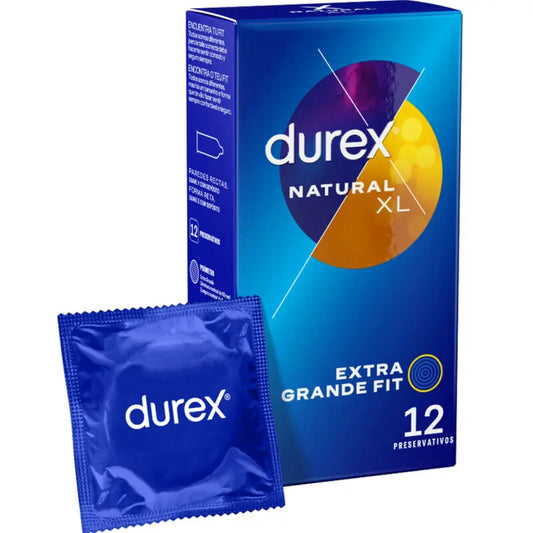 DUREX - NATURAL XL 12 UNIDADES DUREX CONDOMS