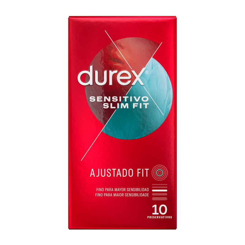 DUREX - SENSITIVO SLIM FIT 10 UNIDADES DUREX CONDOMS