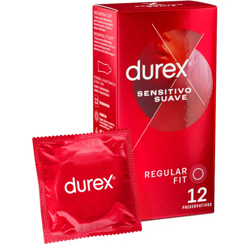 DUREX - SENSITIVO SUAVE 12 UNIDADES DUREX CONDOMS
