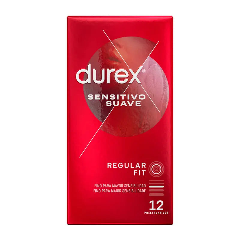 DUREX - SENSITIVO SUAVE 12 UNIDADES DUREX CONDOMS