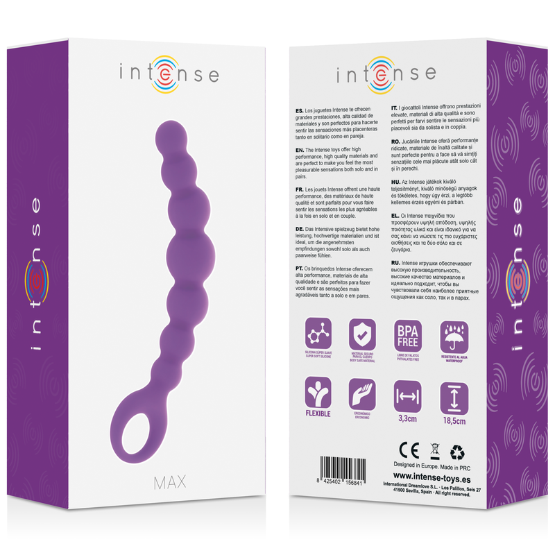 INTENSE - ANAL BEADS MAX LILA INTENSE ANAL TOYS