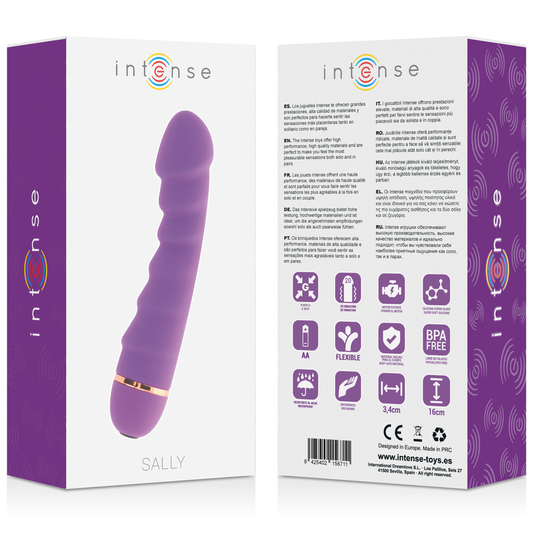INTENSE - SALLY 20 SPEEDS SILICONE LILA INTENSE FUN