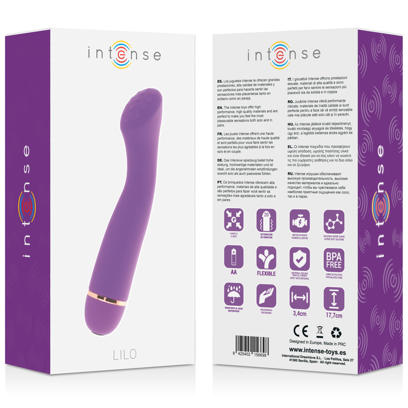 INTENSE - LILO 20 SPEEDS SILICONE LILA INTENSE FUN