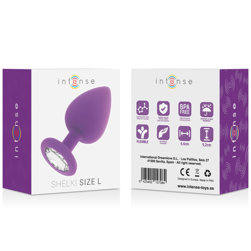 INTENSE - SHELKI L PLUG ANAL LILA INTENSE ANAL TOYS