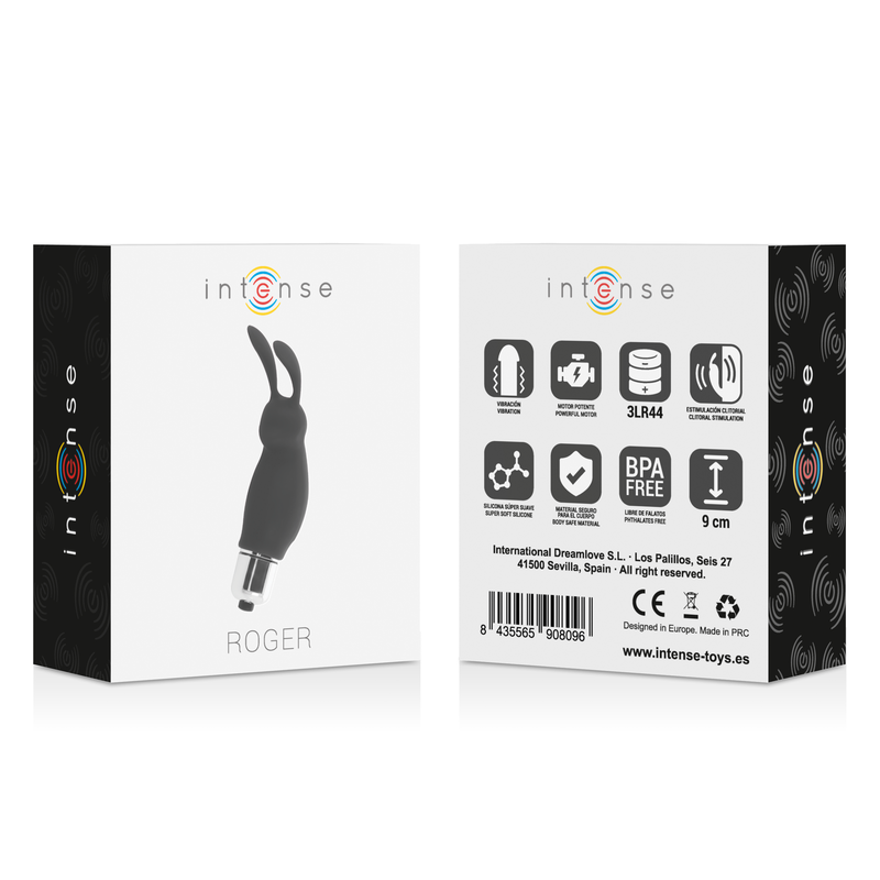 INTENSE - RABBIT ROGER NEGRO INTENSE FUN