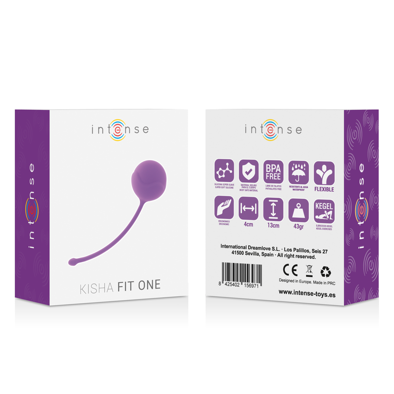 INTENSE - KISHA FIT ONE SILICONE KEGEL LILA INTENSE HEALTH & FUN