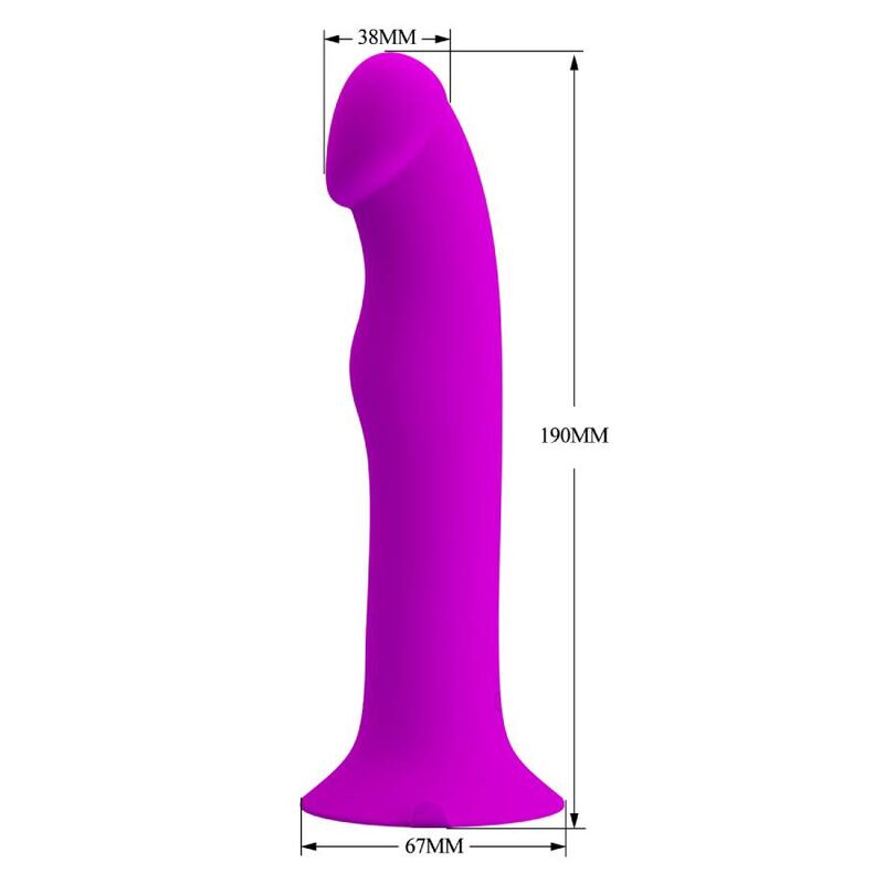 PRETTY LOVE - MURRAY VIBRADOR Y ESTIMULADOR PUNTO G MORADO PRETTY LOVE FLIRTATION