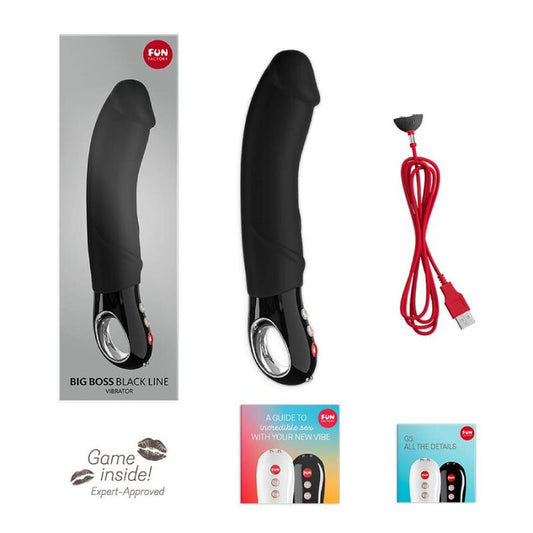 FUN FACTORY - BIG BOSS VIBRADOR NEGRO LINE FUN FACTORY