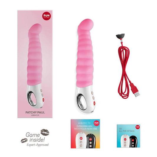 FUN FACTORY - PATCHY PAUL G5 G-SPOT VIBRADOR CANDY ROSE FUN FACTORY