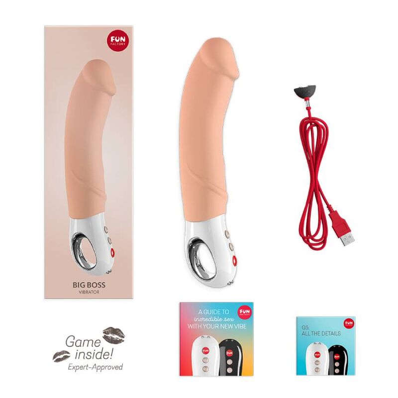 FUN FACTORY - BIG BOSS G5 VIBRADOR NUDE FUN FACTORY