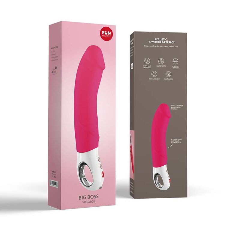 FUN FACTORY - BIG BOSS G5 VIBRADOR ROSA FUN FACTORY