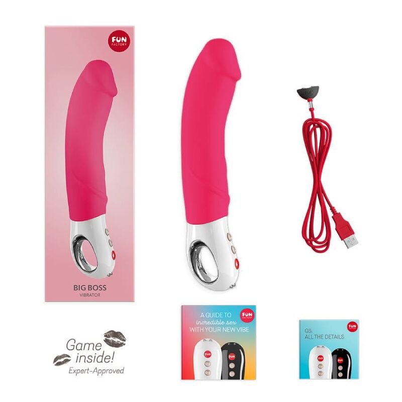FUN FACTORY - BIG BOSS G5 VIBRADOR ROSA FUN FACTORY