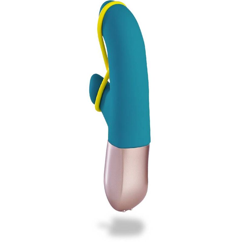 FUN FACTORY - AMORINO MINI VIBRADOR PETROL & AMARILLO NEON FUN FACTORY