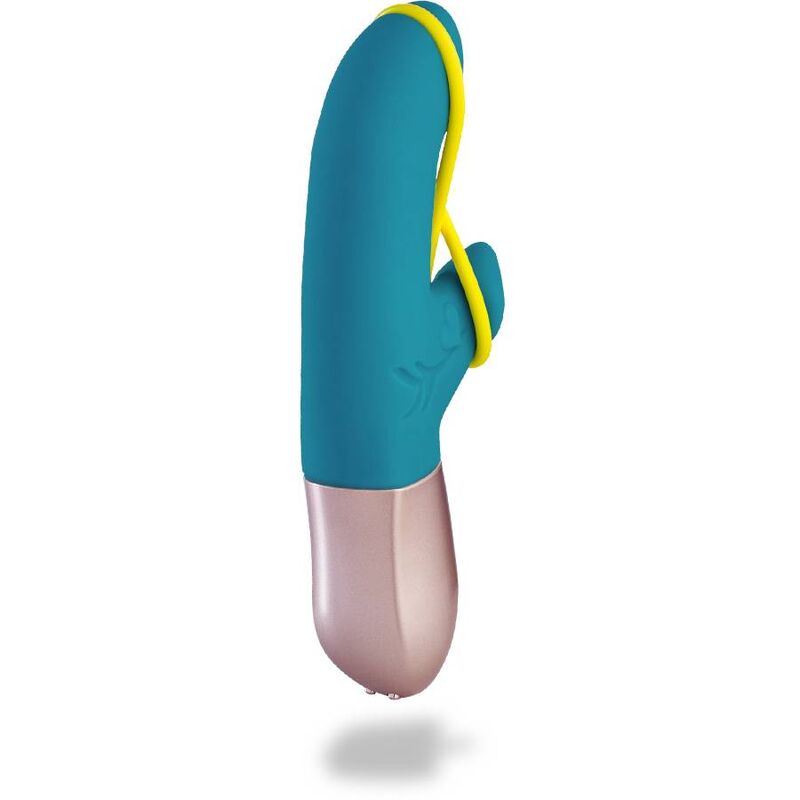 FUN FACTORY - AMORINO MINI VIBRADOR PETROL & AMARILLO NEON FUN FACTORY