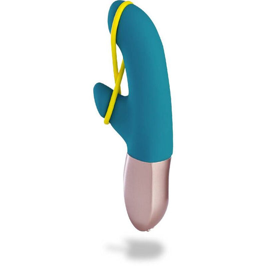 FUN FACTORY - AMORINO MINI VIBRADOR PETROL & AMARILLO NEON FUN FACTORY