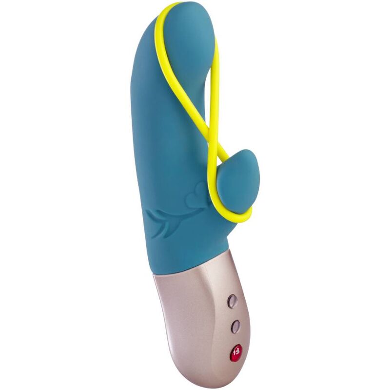 FUN FACTORY - AMORINO MINI VIBRADOR PETROL & AMARILLO NEON FUN FACTORY