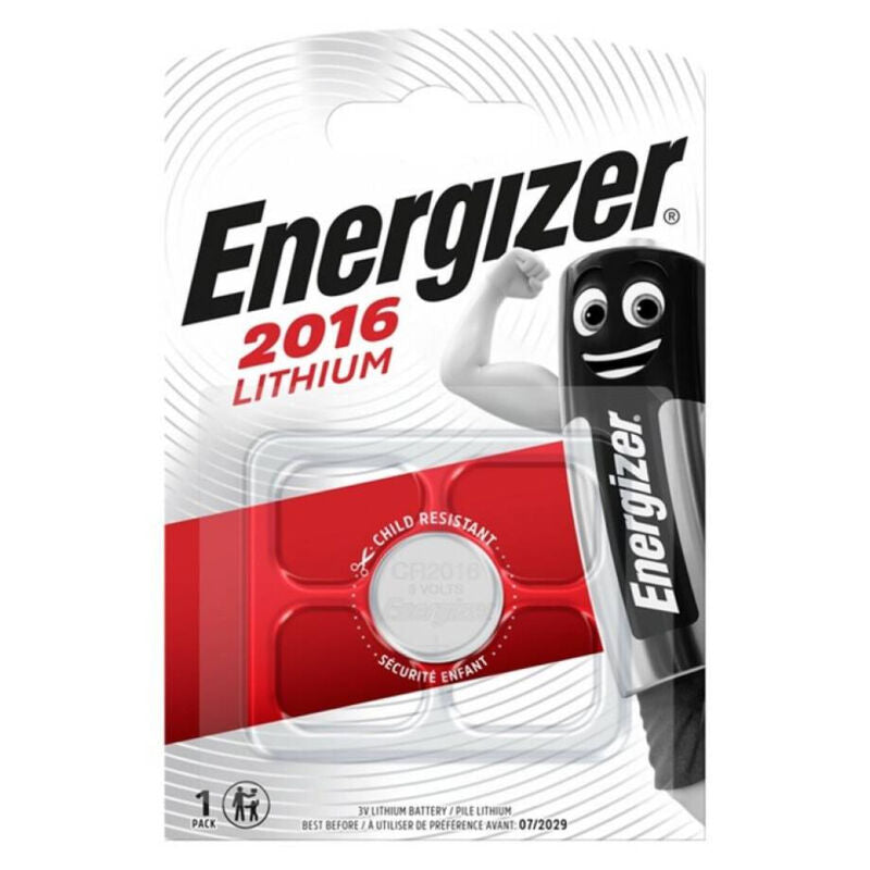 ENERGIZER - PILA BOTON LITIO CR2016 3V BLISTER*1 ENERGIZER