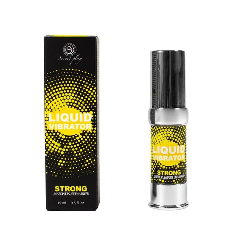 SECRETPLAY - VIBRADOR LÍQUIDO ESTIMULADOR UNISEX STRONG  15 ML SECRETPLAY COSMETIC