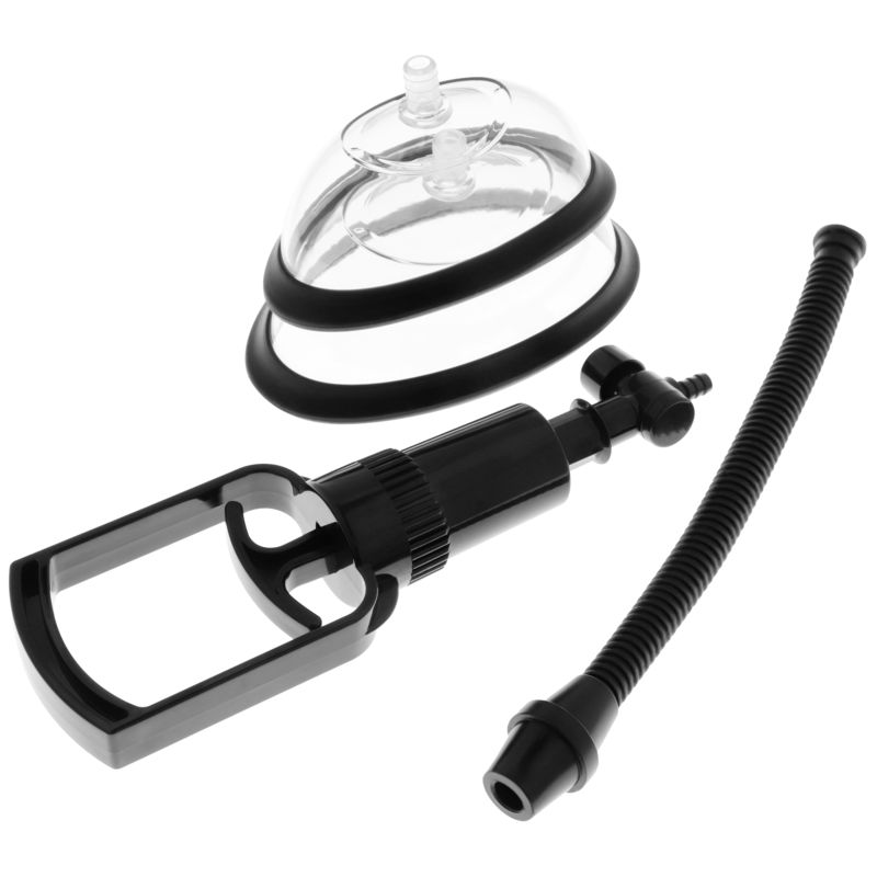 INTENSE - PUMP BOMBA MANUAL VAGINAL CON DOS COPAS INTERCAMBIABLES INTENSE PUMP