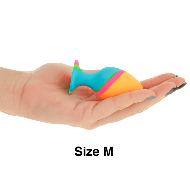 INTENSE - SET PLUG SILICONA MULTICOLOR INTENSE ANAL TOYS