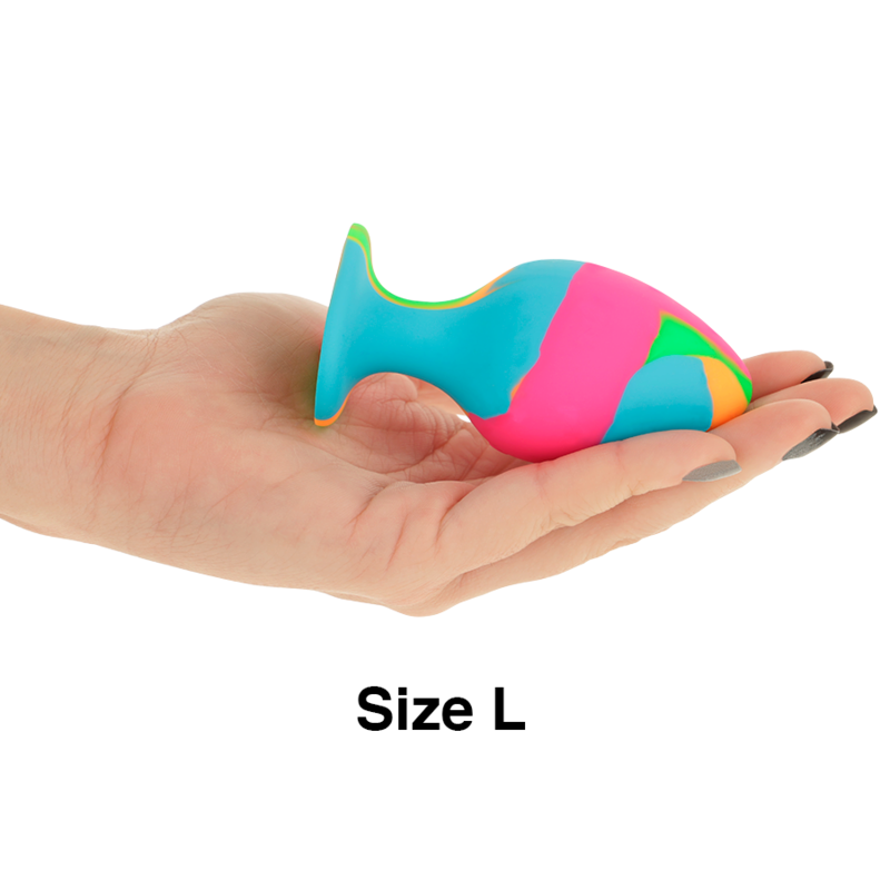 INTENSE - SET PLUG SILICONA MULTICOLOR INTENSE ANAL TOYS