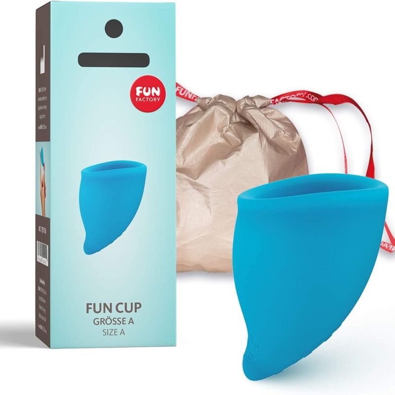 FUN FACTORY - FUN COPA VAGINAL TALLA A TURQUESA FUN FACTORY