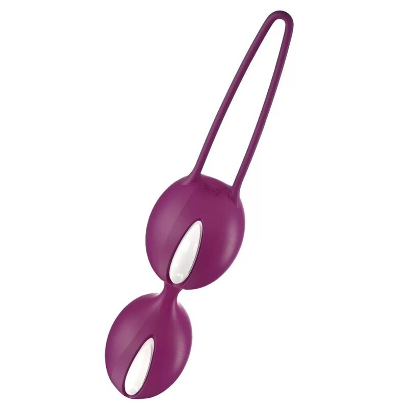 FUN FACTORY - SMARTBALLS DUO BOLAS PELVICAS BLANCO/UVA FUN FACTORY