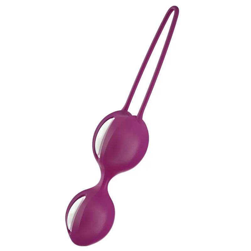 FUN FACTORY - SMARTBALLS DUO BOLAS PELVICAS BLANCO/UVA FUN FACTORY