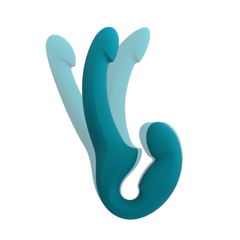 FUN FACTORY - SHARE LITE DOUBLE DILDO ARNÉS DEEP AZUL FUN FACTORY