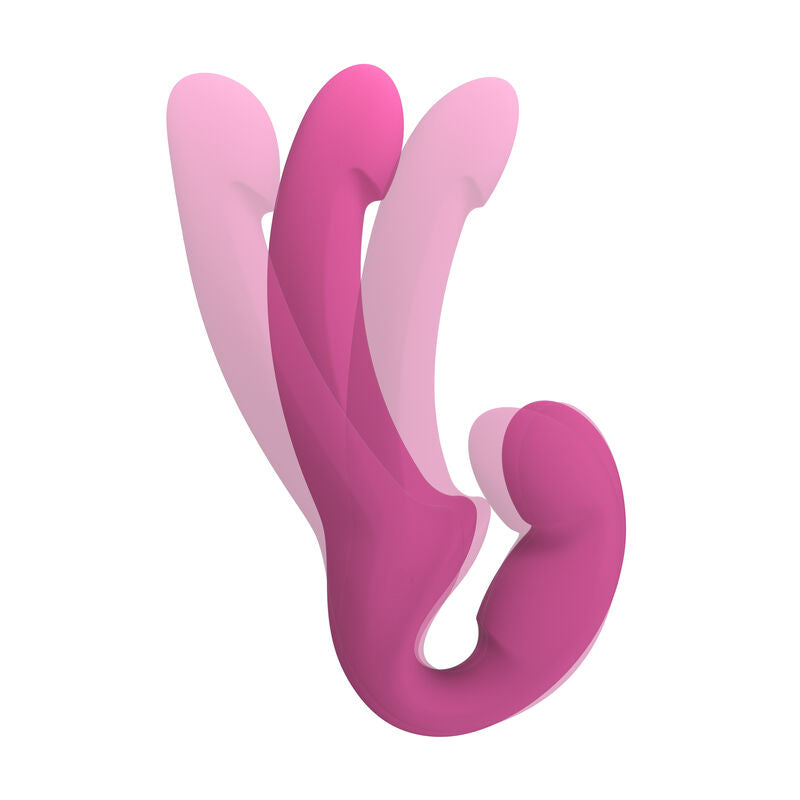 FUN FACTORY - SHARE LITE DOUBLE ARNÉS DILDO NEGROBERRY FUN FACTORY