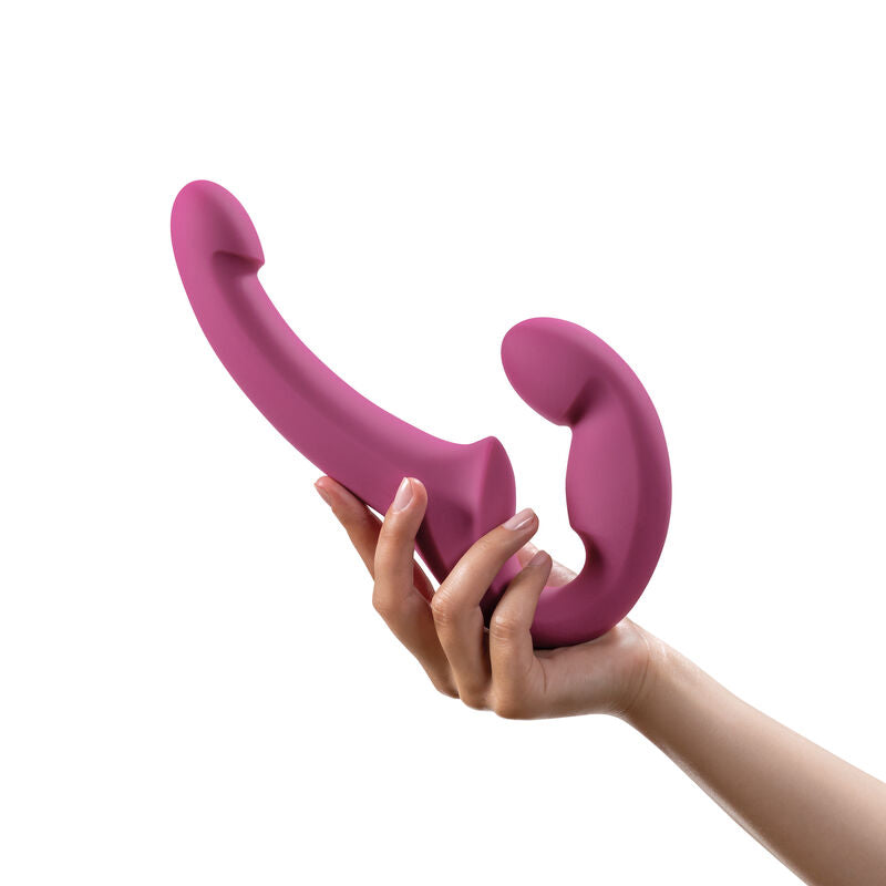 FUN FACTORY - SHARE LITE DOUBLE ARNÉS DILDO NEGROBERRY FUN FACTORY