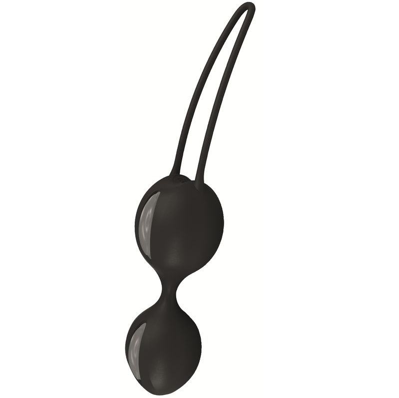 FUN FACTORY - SMARTBALLS DUO BOLAS PELVICAS GRIS/NEGRO FUN FACTORY