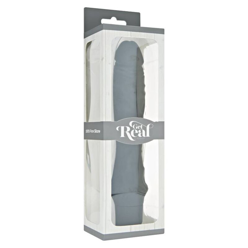 GET REAL - CLASSIC LARGE VIBRADOR NEGRO GET REAL