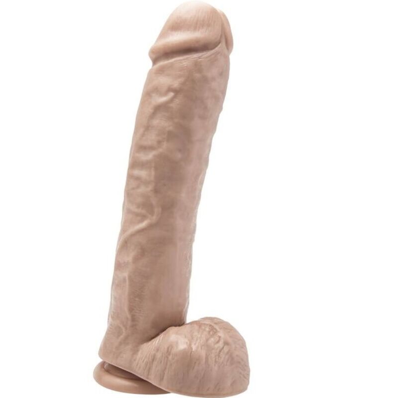 GET REAL - DILDO 28 CM CON TESTICULOS NATURAL GET REAL