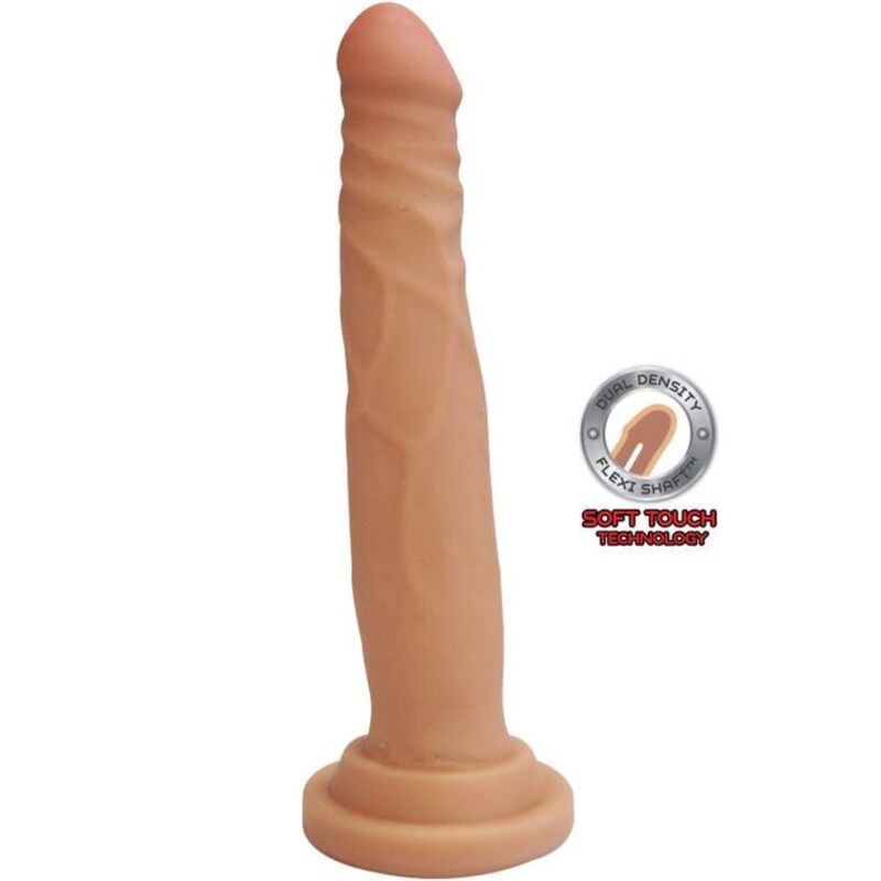 GET REAL - DUAL DENSITY DONG 19 CM NATURAL GET REAL