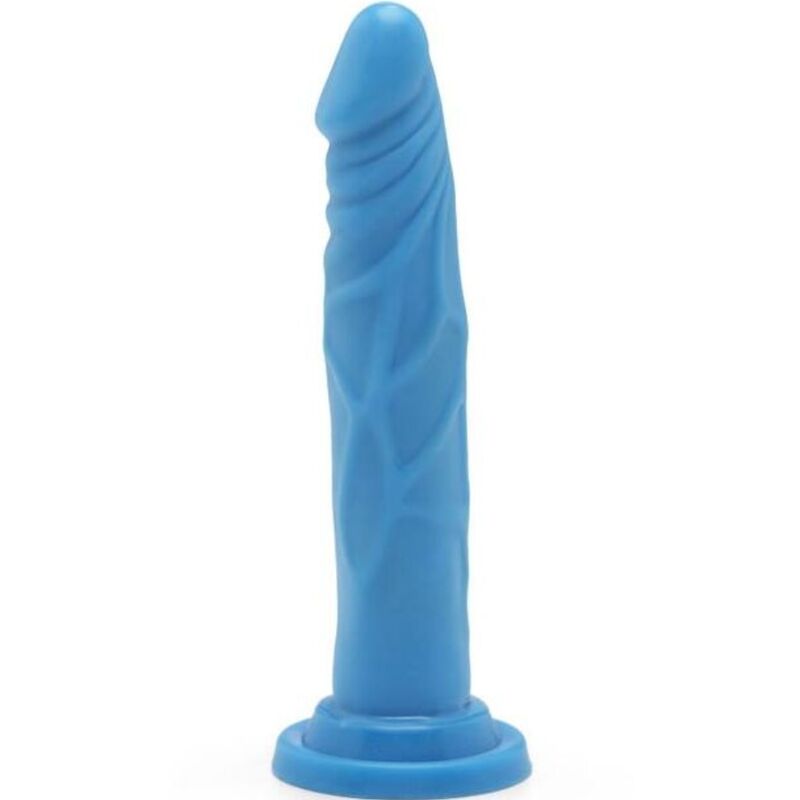 GET REAL - HAPPY DICKS DONG 19 CM AZUL GET REAL