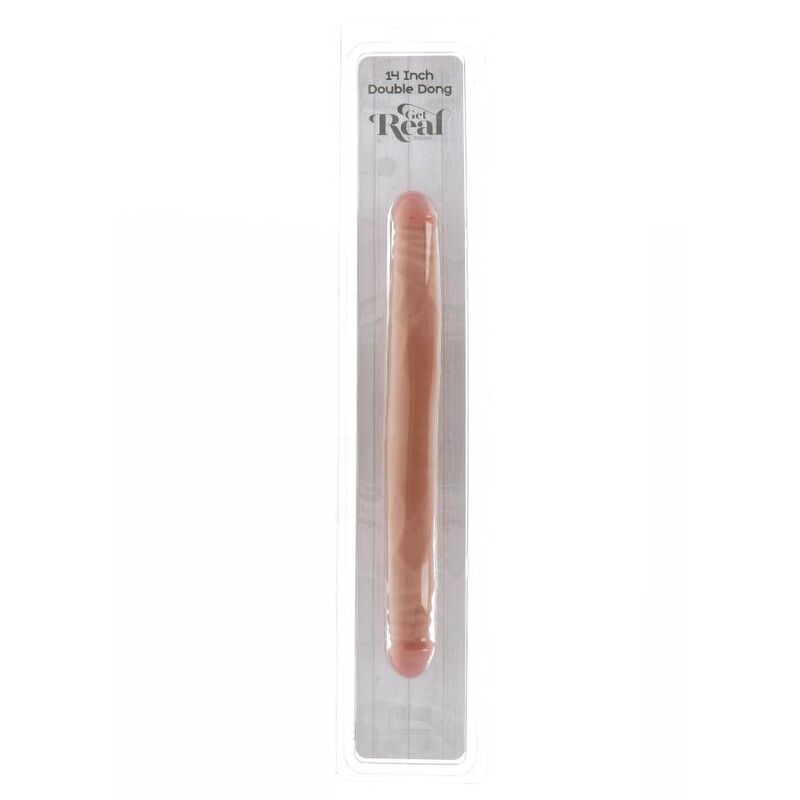 GET REAL - DOBLE DONG 35 CM NATURAL GET REAL